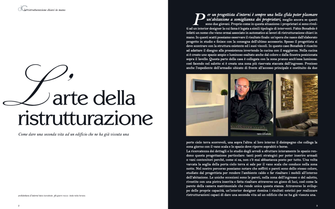 L’arte della ristrutturazione